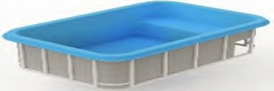Fiberglass Havuz - Terrace