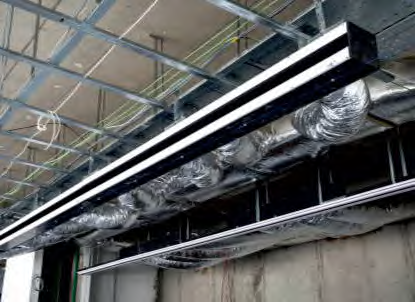 Diffuser System - One Slot Grille (Vertical/Wall)