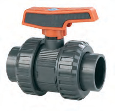 Pvc Çekvalf- Şeﬀaf Seri Ø 50 mm PN10 - 1
