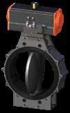 New Dim Type Strong Butterfly Valves With Pneumatic Actuation