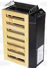 Sauna Heaters Mini, Control Box Build In