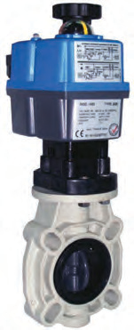 PVC BUTTERFLY VALVES 160 mm PN6