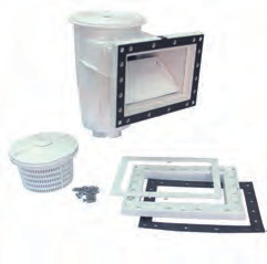 LINER POOLS FOR Round lid - White Square