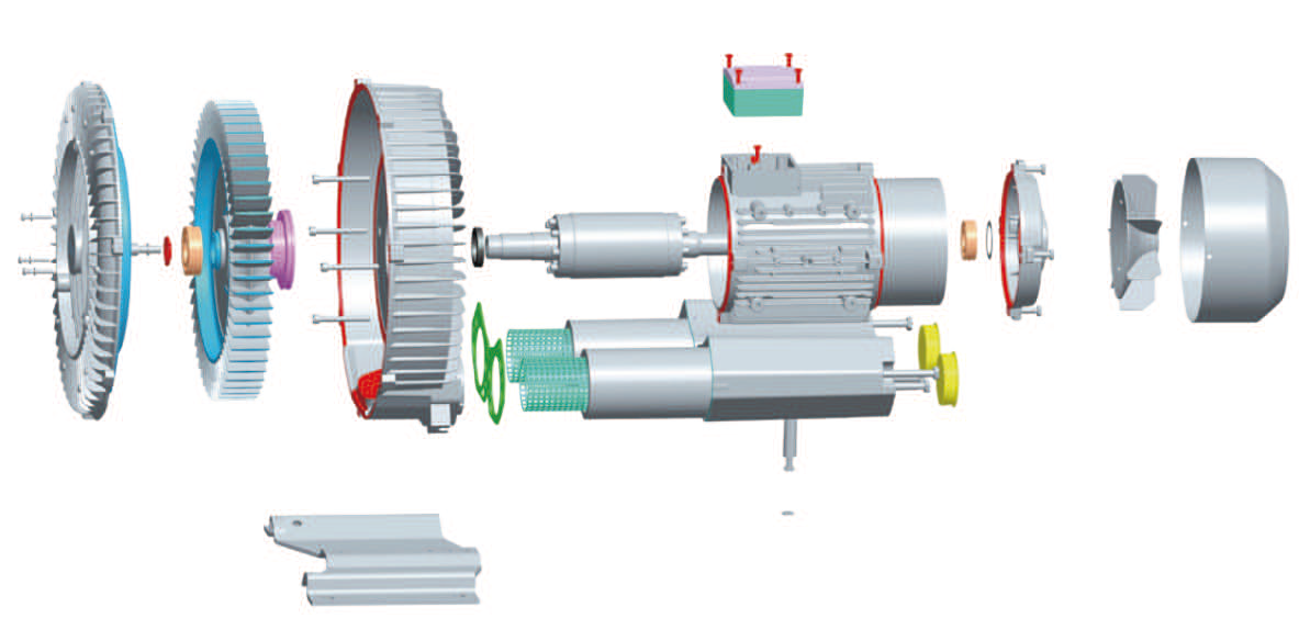 PMY Series Aluminium housing single-phase capacitor-run asynchronous