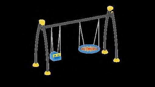 Oyun Elemanları - Salıncaklar - OES-12