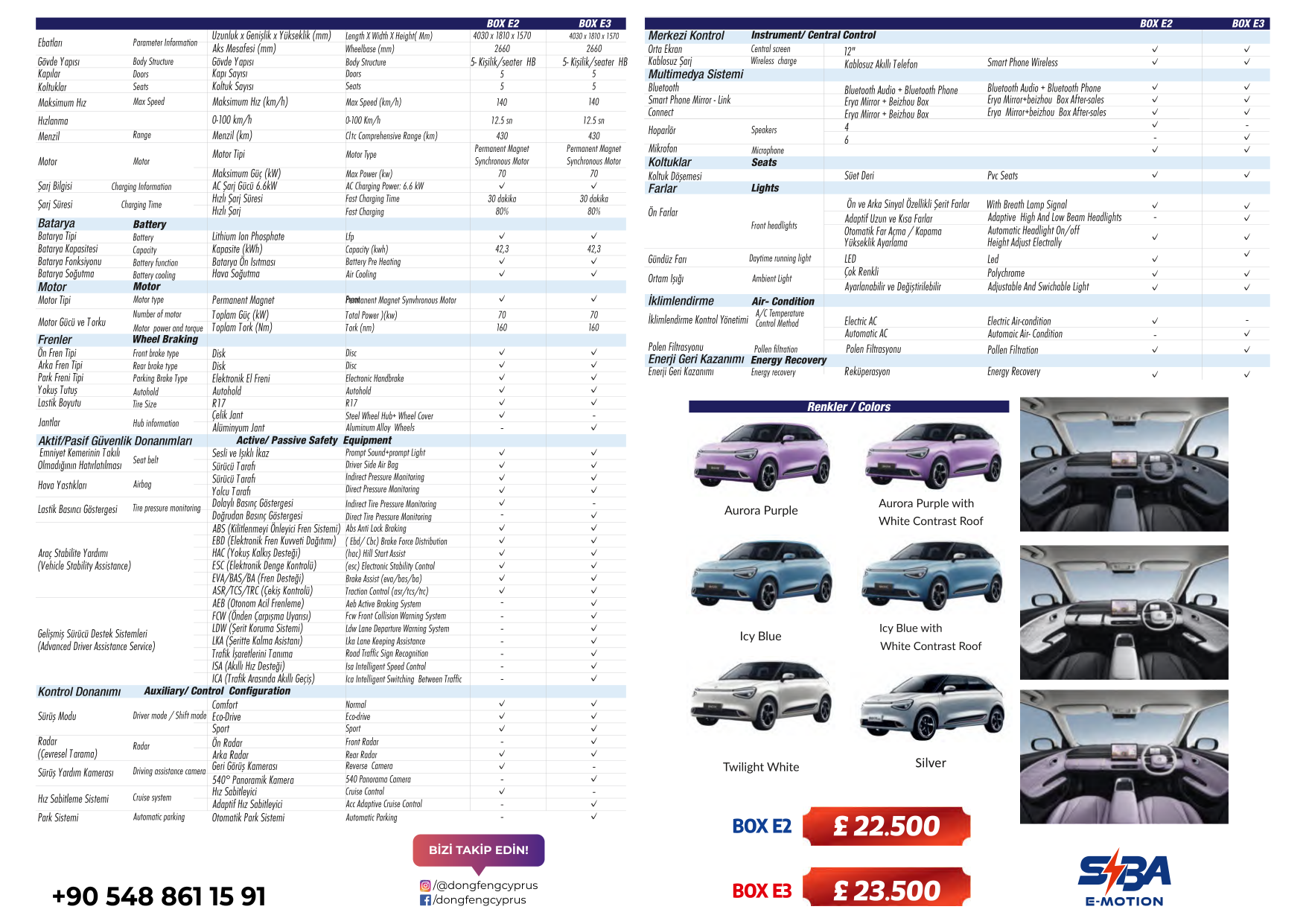 Dongfeng BOX E2 - Aurora Purple