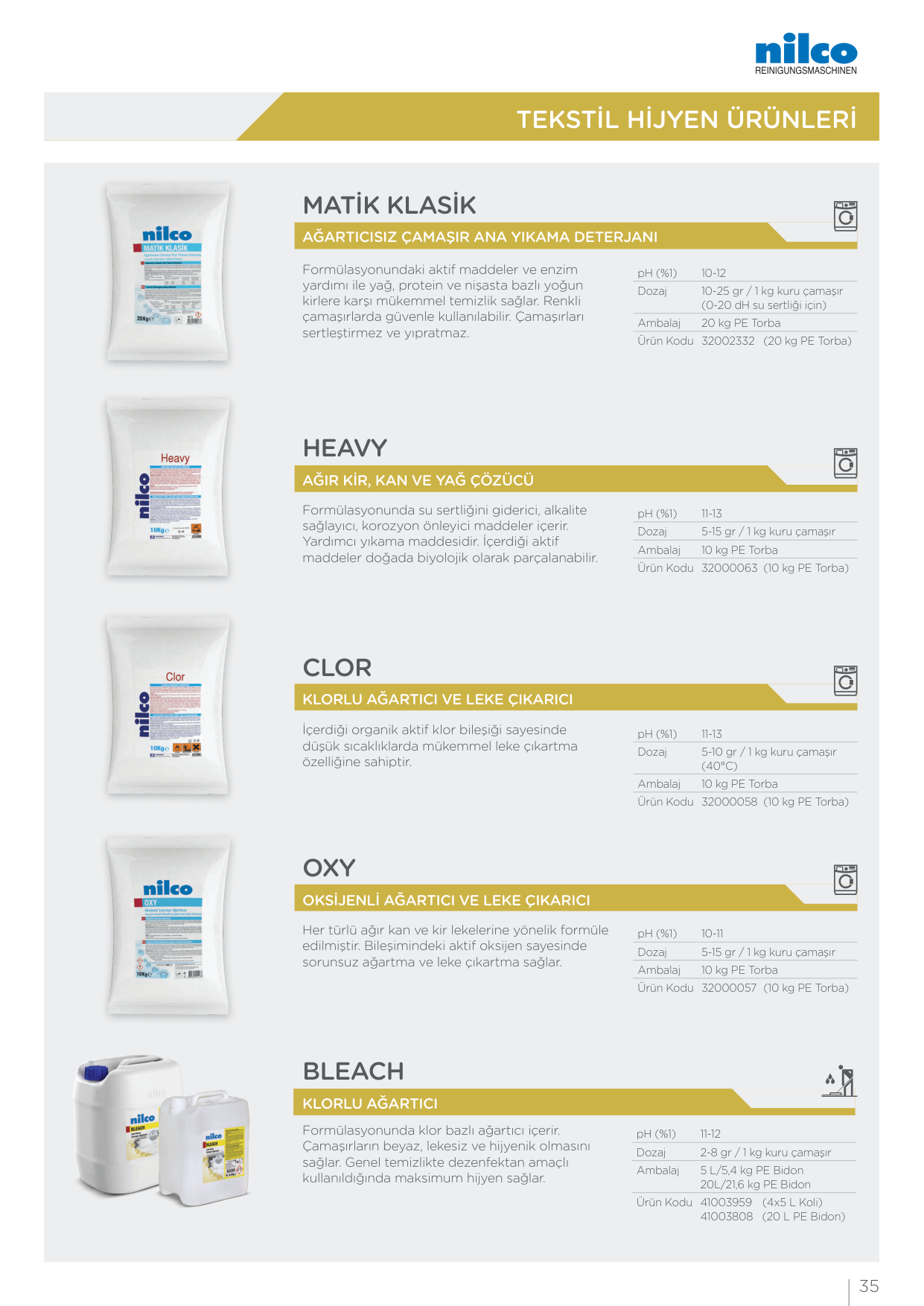 BLEACH Klorlu Ağartıcı - 5 L